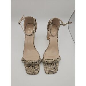 Yoki Selina-10 Women's Casual Open Toe Block Heel Sandals